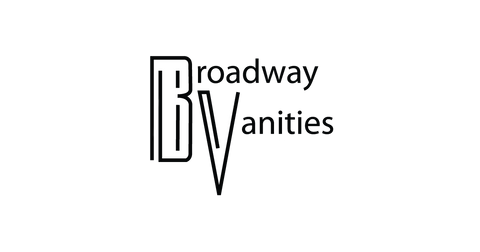 36" Toga White Bathroom Mirror