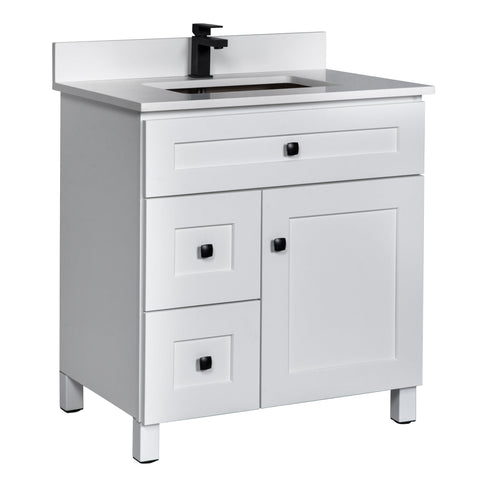 30 inch Bathroom Vanity with Legs