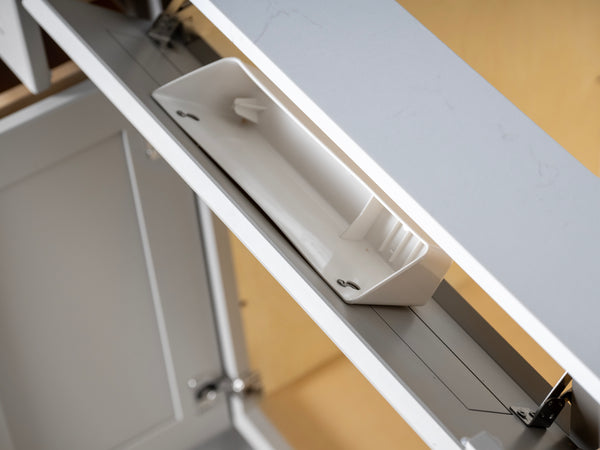 54 inch Solid Wood Bathroom Cabinet with Extra Storage