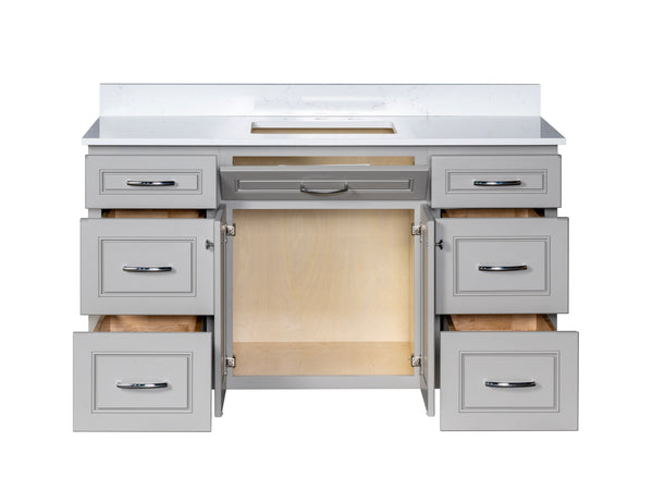 54 inch Vanity Single Sink