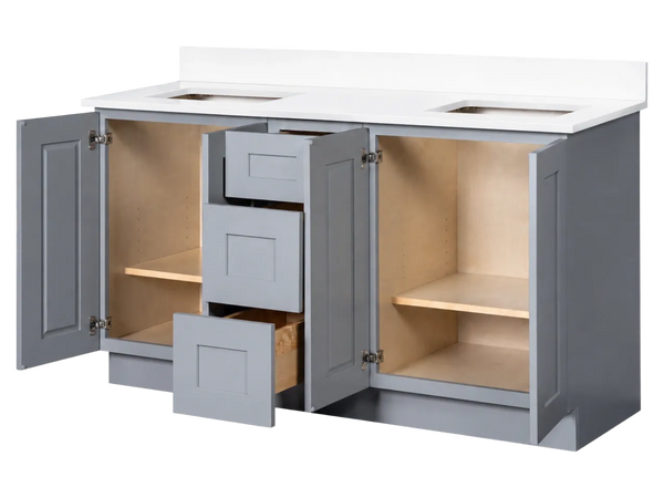 60 inch Bathroom Vanity Double Sink